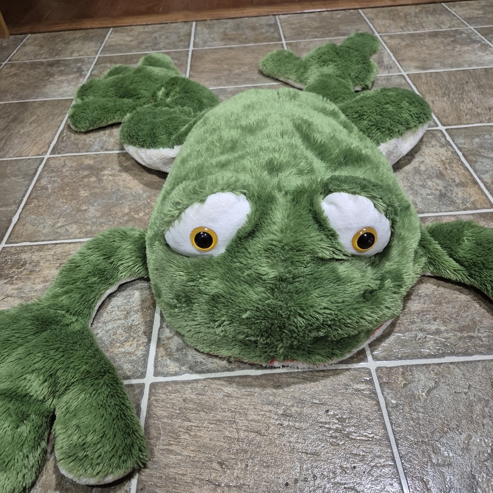 Vintage Animal Adventure Floppy Plush Large Frog